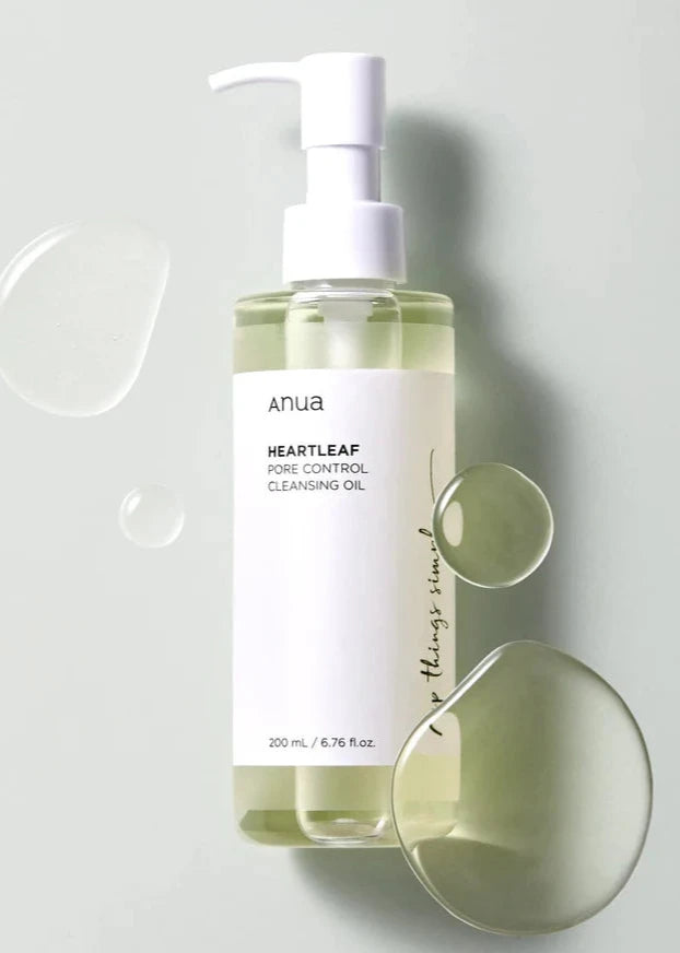 Heartleaf Pore Control Cleansing Oil | Aceite limpiador para limpieza profunda | Anua
